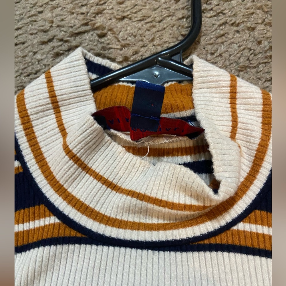 Aeropostale Mock-Neck Ribbed Tank, - Picture 4 of 5
